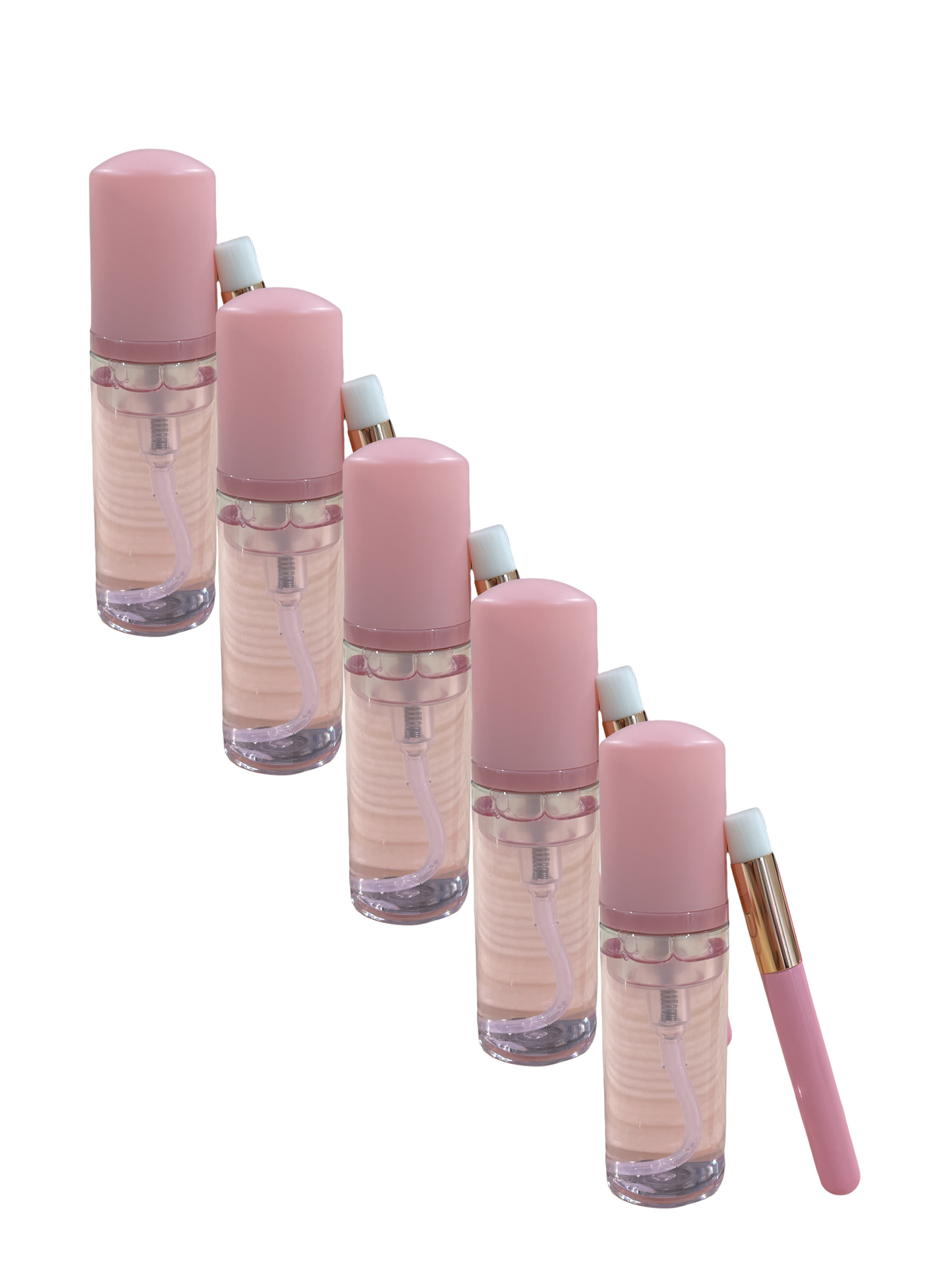 LASH BATH CLEANSER x5 NO LABEL WITH BRUSH