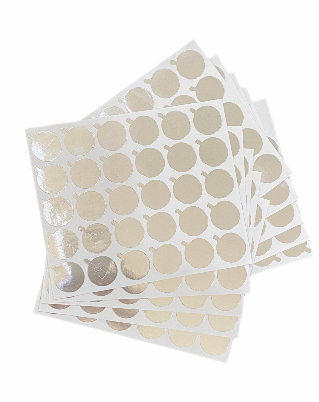 Aluminium Glue Stickers