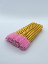 Load image into Gallery viewer, Disposable Mascara Lash Wands Brushes (ASSORTED COLOURS)
