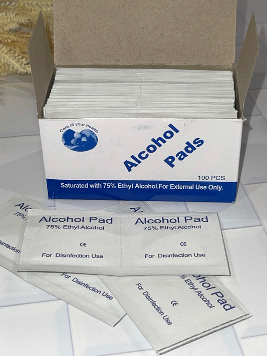 Alcohol cleaning pads wipes 70%